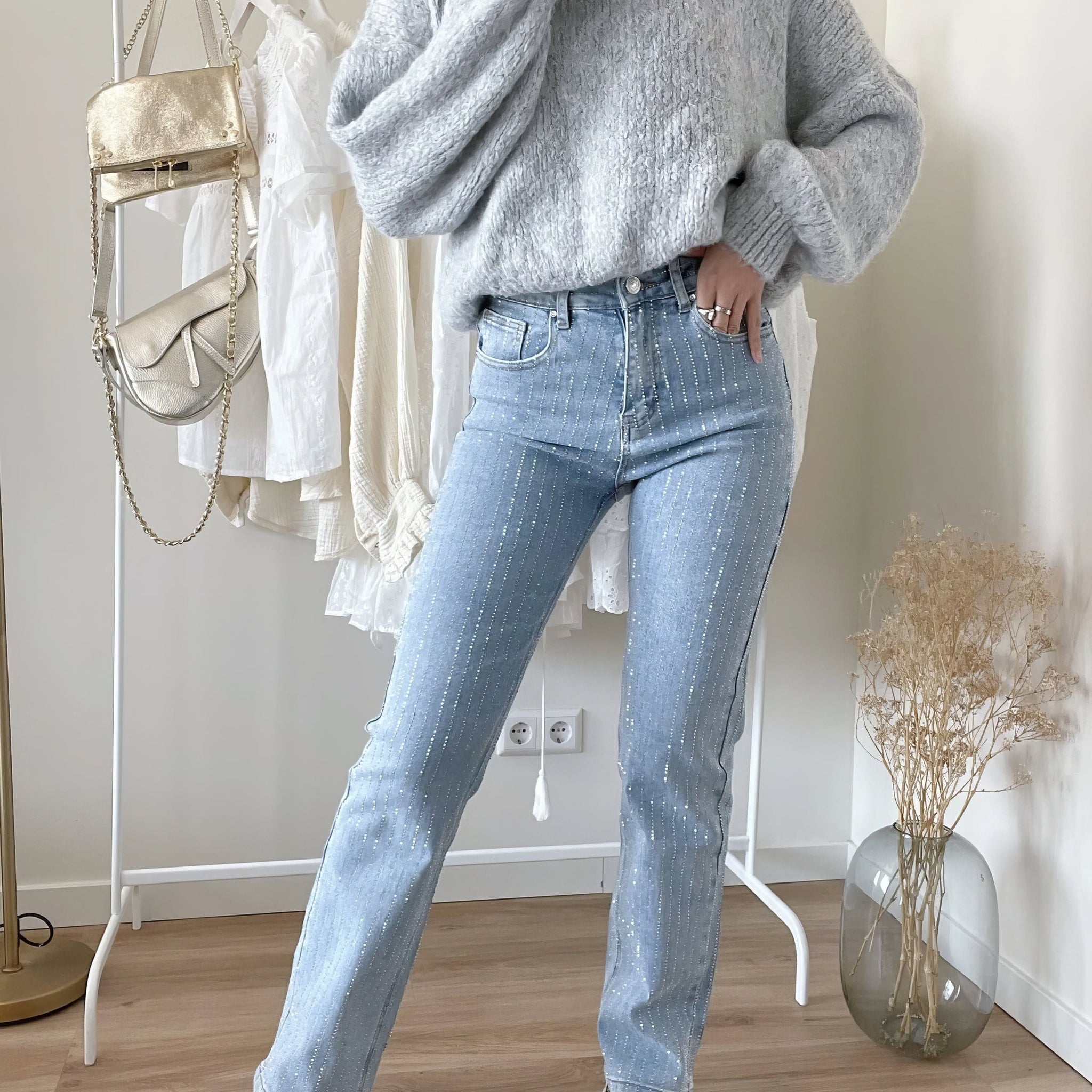 Melzano GlamLux | Pantalones vaqueros Sprankel con purpurina