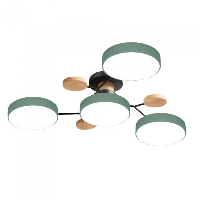 Scandinavische LED-plafondlamp – Vertakt ontwerp & stijl
