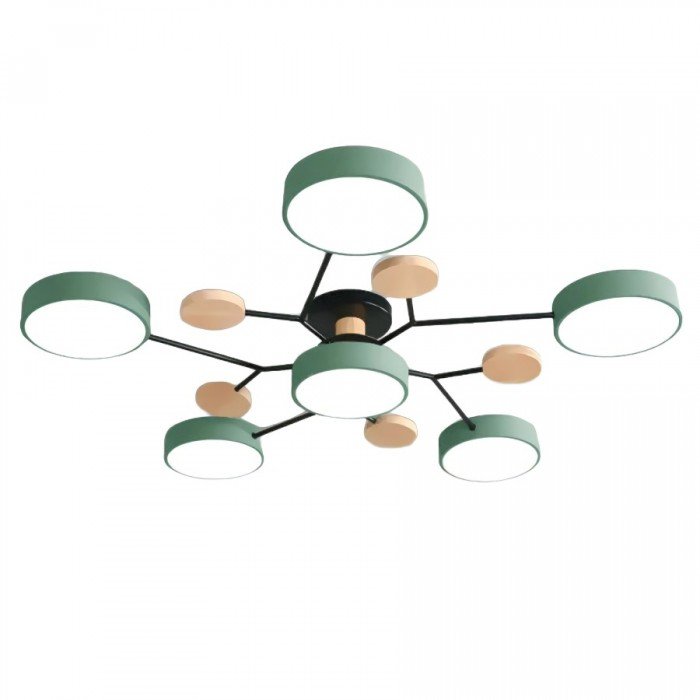 Scandinavische LED-plafondlamp – Vertakt ontwerp & stijl