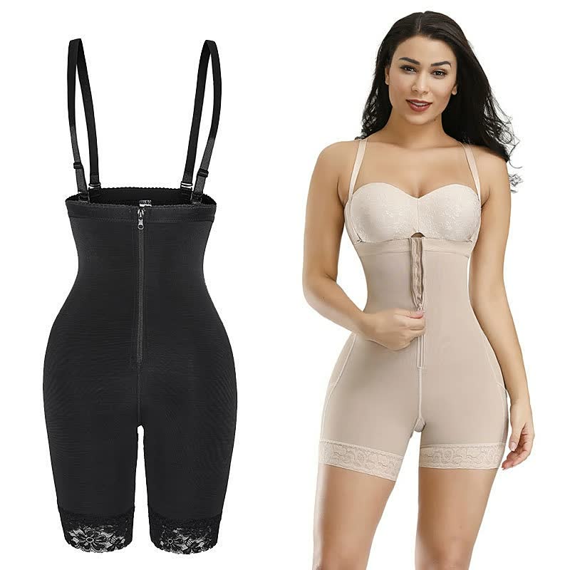 LuckyShape – Full Body Shaper mit Korsettverschluss – für Damenmode