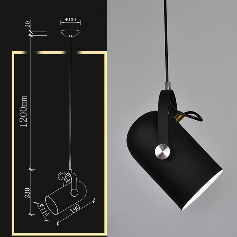 Coloria – Moderne hanglamp kleurrijk design – Verstelbare pendellamp