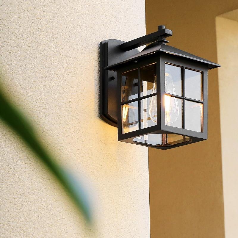 Lanterro – Classic outdoor wall lamp – Weather-resistant metal E27