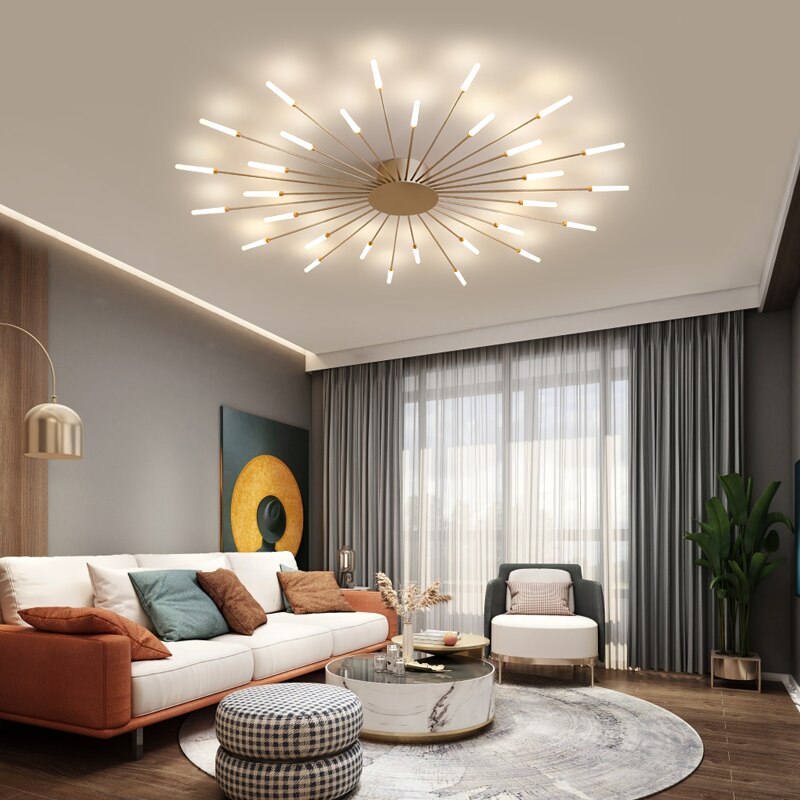 Aurestrom – Moderne LED kroonluchter – Whirlpool design plafondlamp