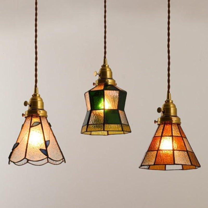 Aurelia – Kleurrijke glazen hanglamp – Unieke LED pendellamp