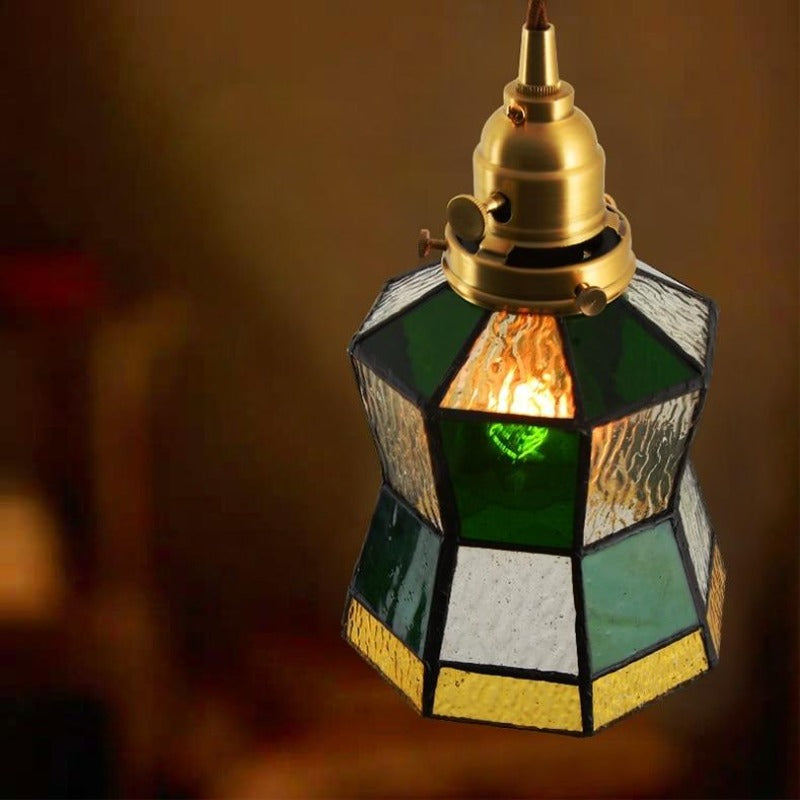 Aurelia – Kleurrijke glazen hanglamp – Unieke LED pendellamp