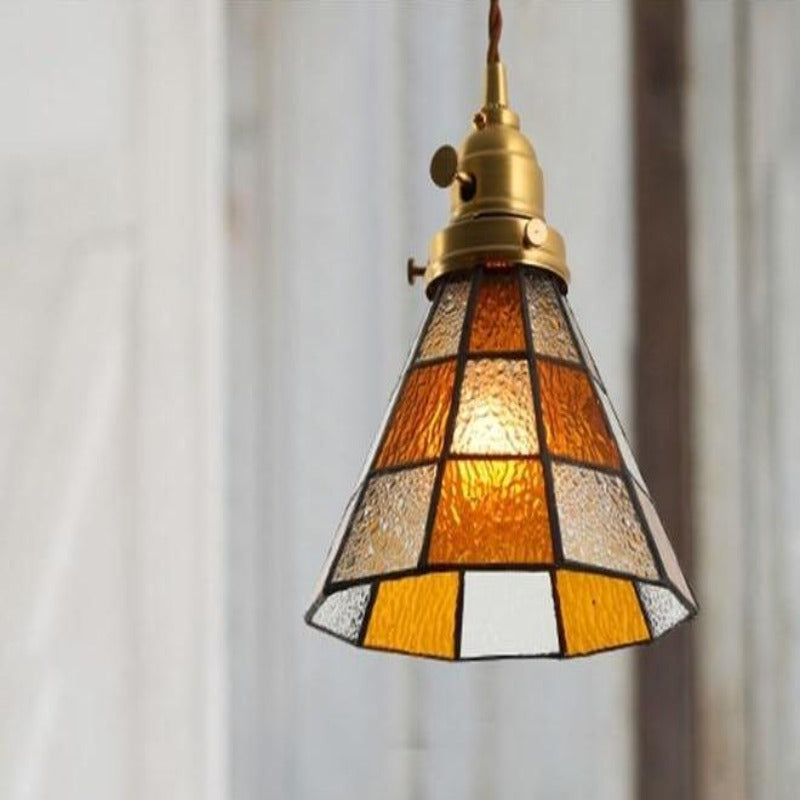Aurelia – Kleurrijke glazen hanglamp – Unieke LED pendellamp