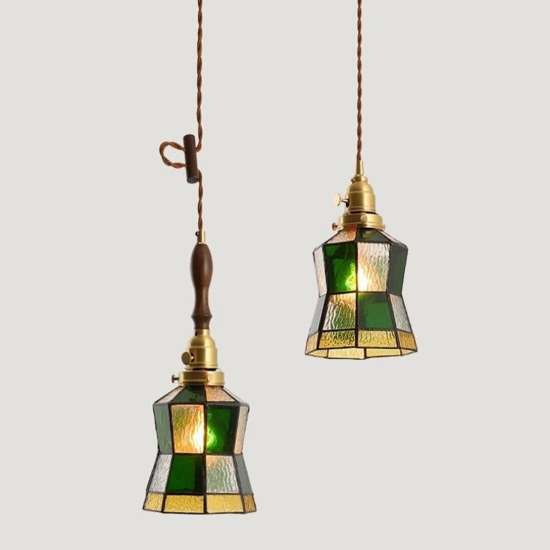 Aurelia – Kleurrijke glazen hanglamp – Unieke LED pendellamp