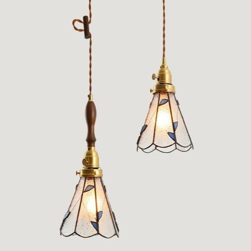 Aurelia – Kleurrijke glazen hanglamp – Unieke LED pendellamp