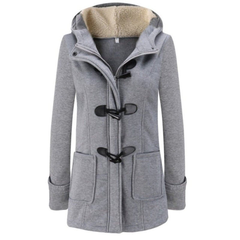 Sparksena Korte Parka met Capuchon – Licht, Stijlvol & Praktisch