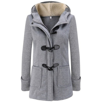 Sparksena Korte Parka met Capuchon – Licht, Stijlvol & Praktisch