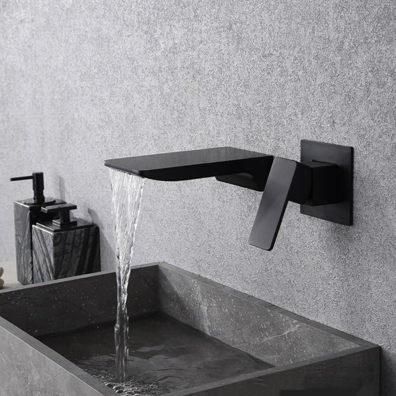 Fluxis – Sensor Faucet with Waterfall Spout – Modern Bathroom & Kitchen