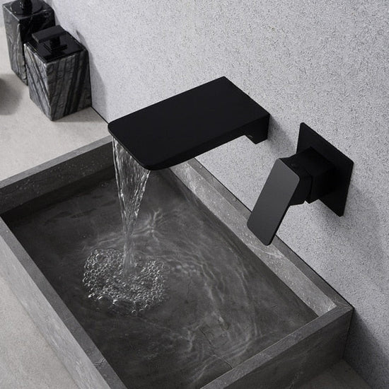 Fluxis – Sensor Faucet with Waterfall Spout – Modern Bathroom & Kitchen