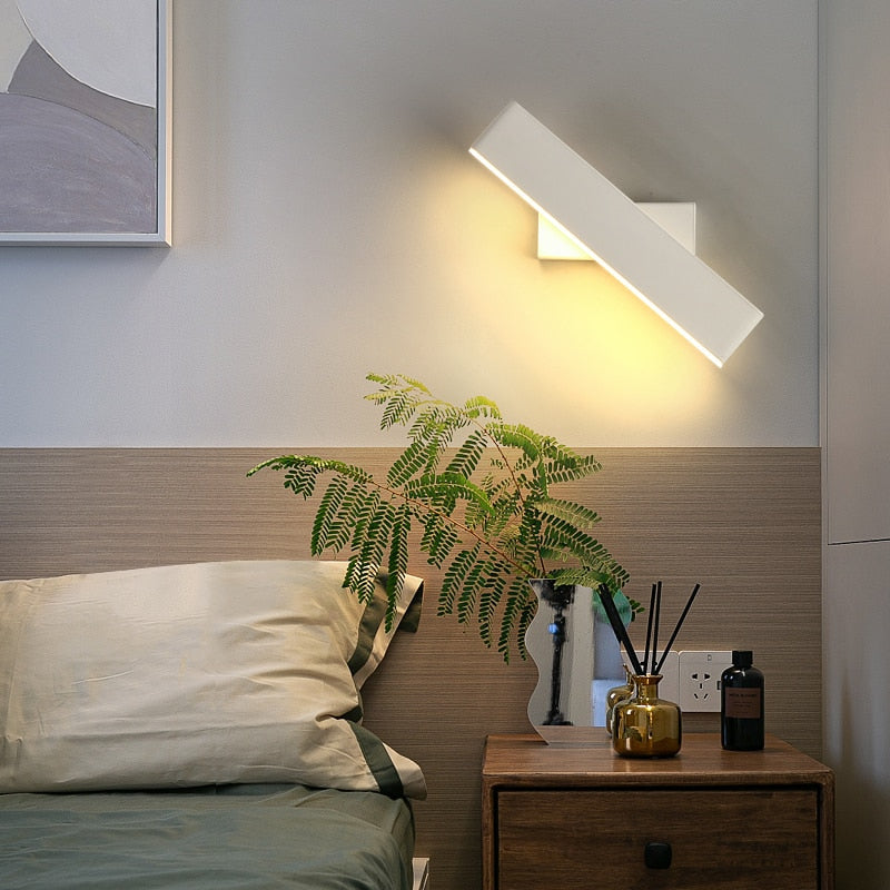 Rotaro – Lámpara de pared giratoria moderna – Diseño LED delgado