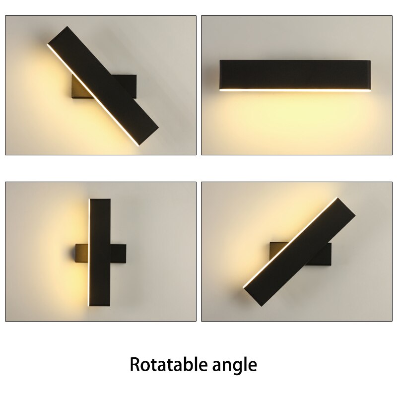 Rotaro – Lámpara de pared giratoria moderna – Diseño LED delgado