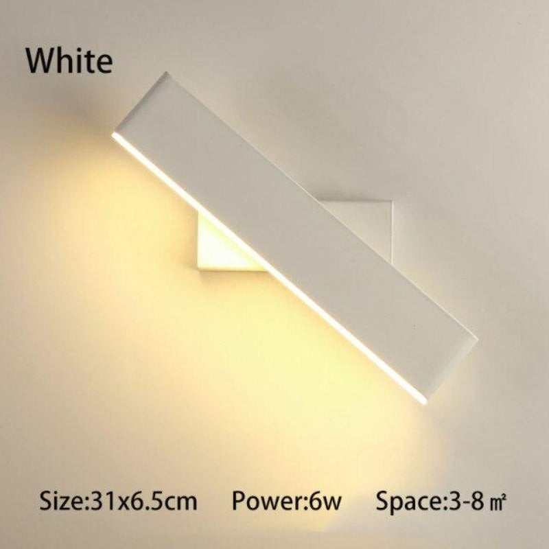 Rotaro – Lámpara de pared giratoria moderna – Diseño LED delgado