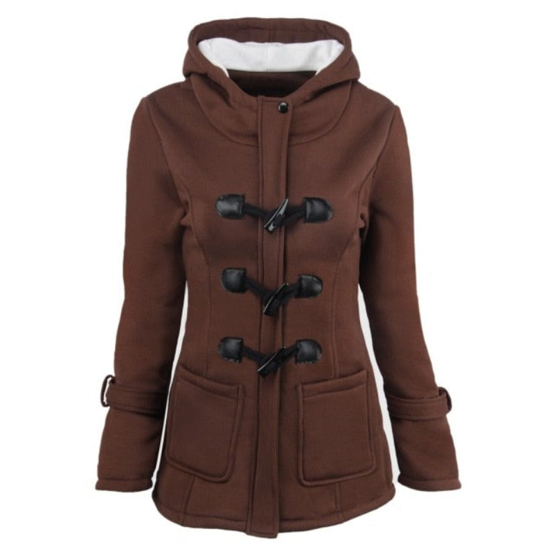Sparksena Korte Parka met Capuchon – Licht, Stijlvol & Praktisch