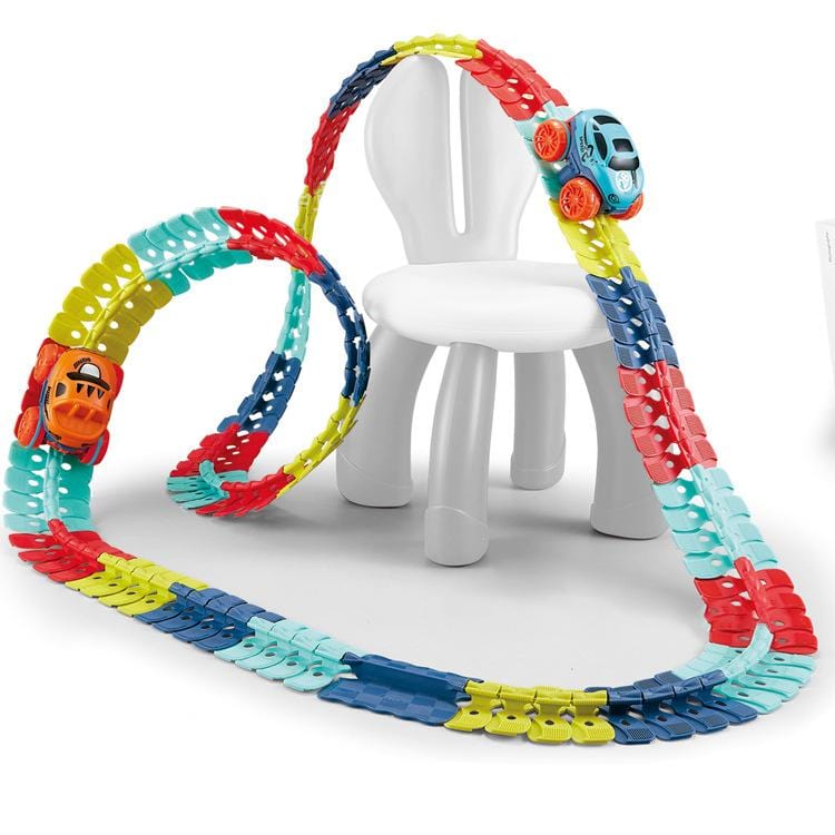 KidsPlay – Magnetische racebaan flexibel & verlicht – vanaf 3 jaar