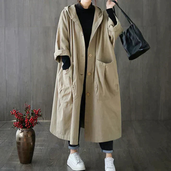 Dael | Oversized Trenchcoat for Modern and Comfortable Style