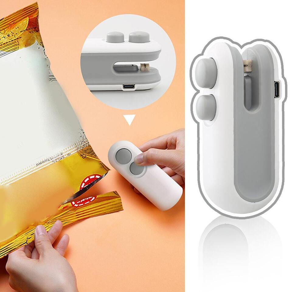 SealMate 2in1 Sealapparaat – Draagbaar, Oplaadbaar & Compact Design
