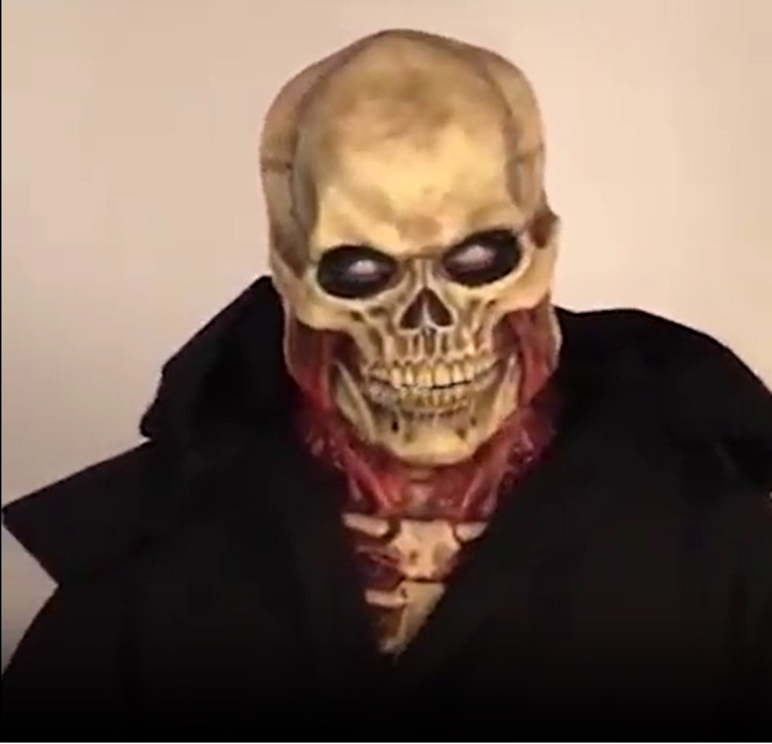 Scary Skull Mask - Griezelig Schedelmasker voor Angstaanjagende Halloween