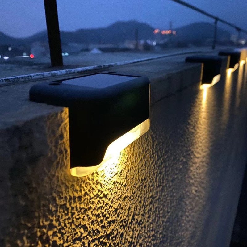 Traplampen op zonne-energie | Waterdicht en met lichtschakelaar