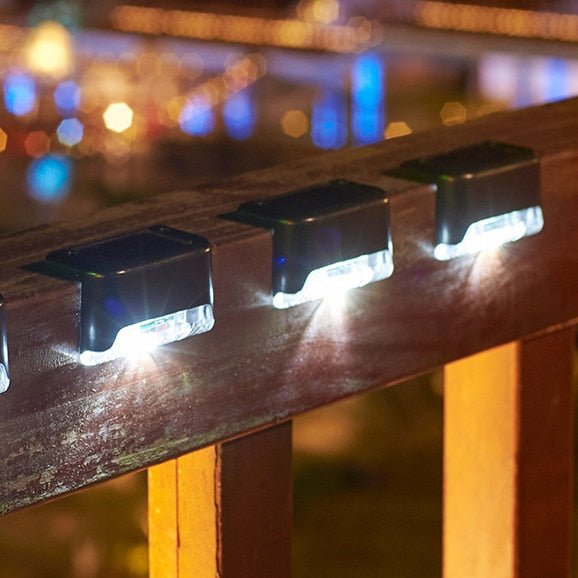 Traplampen op zonne-energie | Waterdicht en met lichtschakelaar