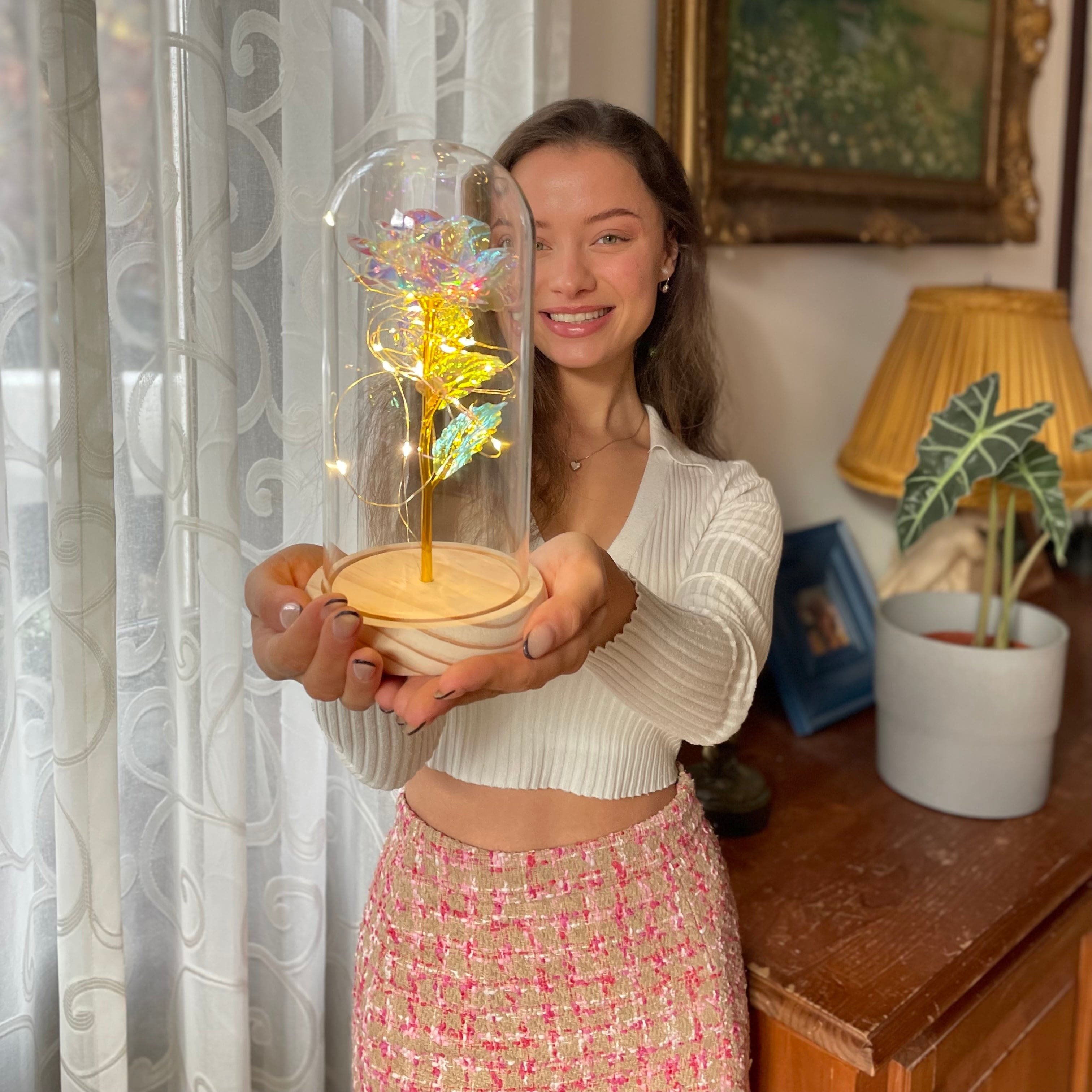 De Enchanted Sparkly Rose – Een tijdloos symbool van eeuwige liefde