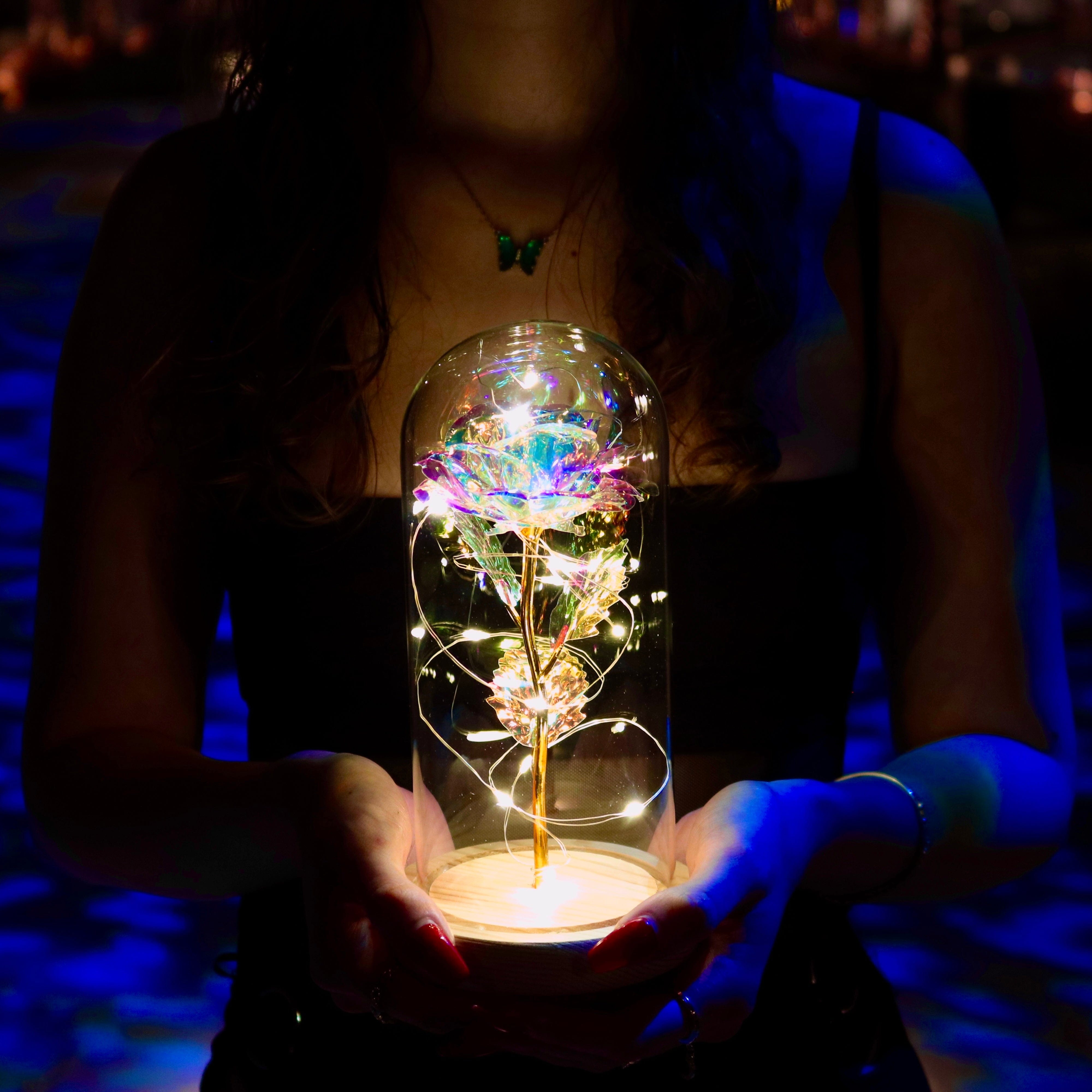 De Enchanted Sparkly Rose – Een tijdloos symbool van eeuwige liefde