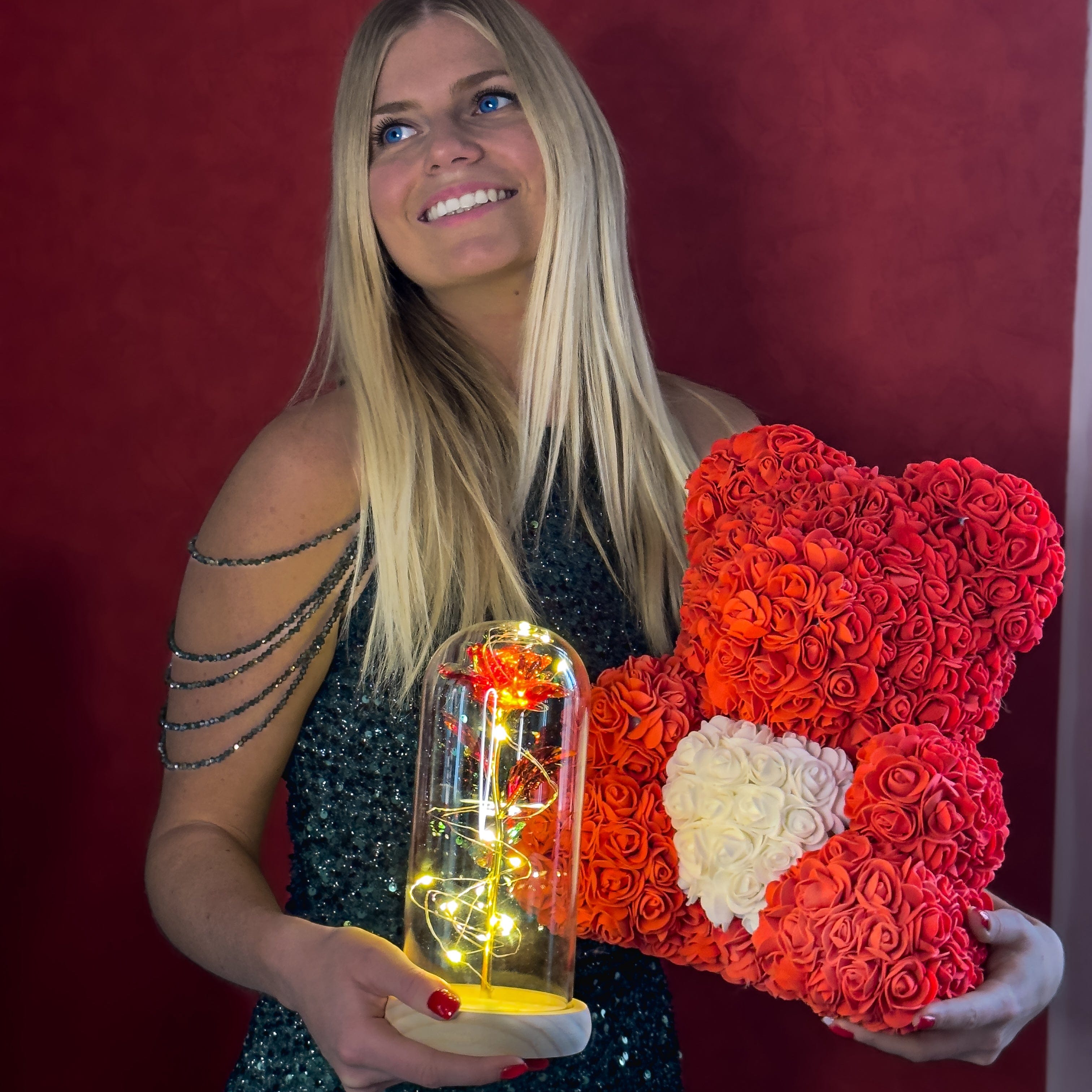 De Enchanted Sparkly Rose – Een tijdloos symbool van eeuwige liefde