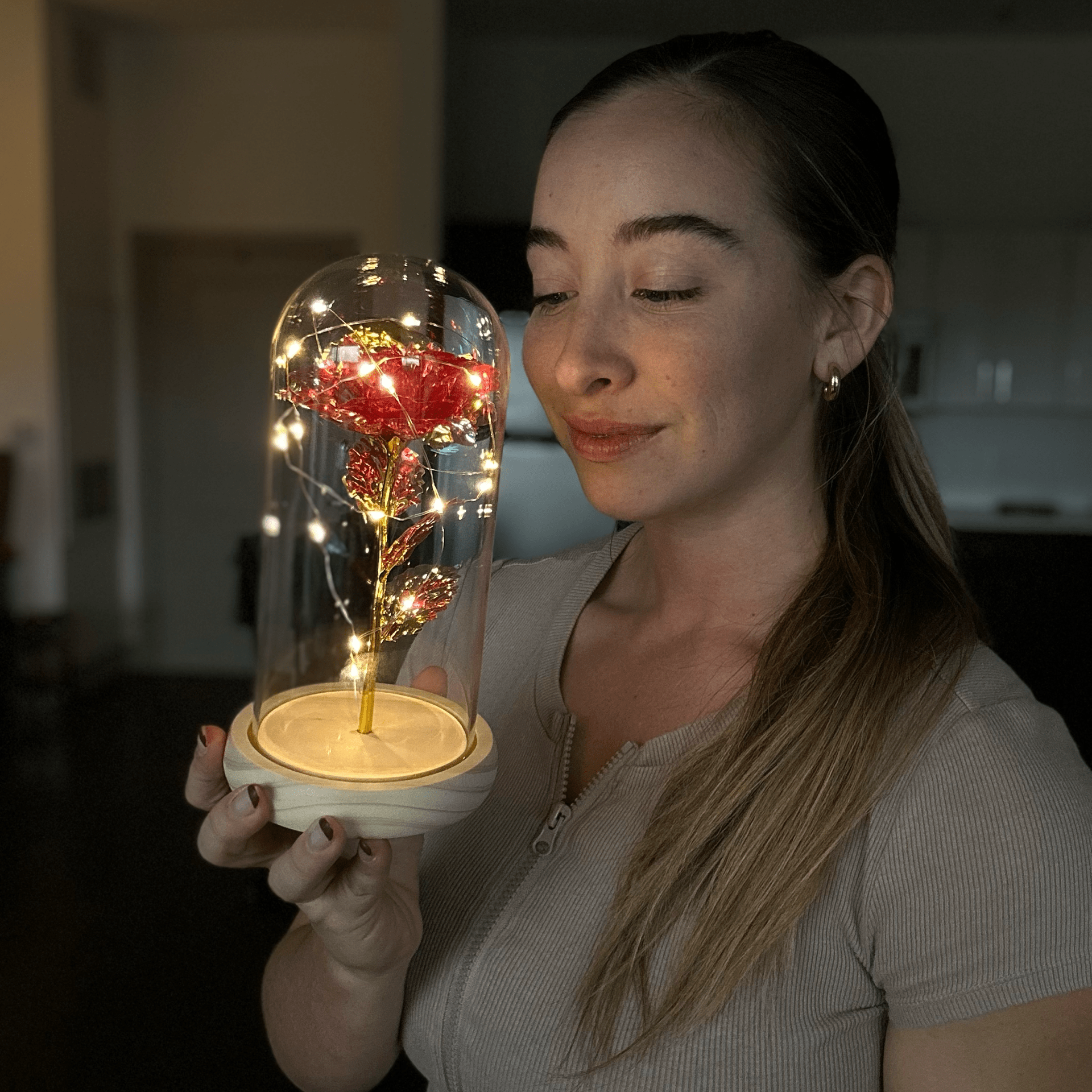 De Enchanted Sparkly Rose – Een tijdloos symbool van eeuwige liefde