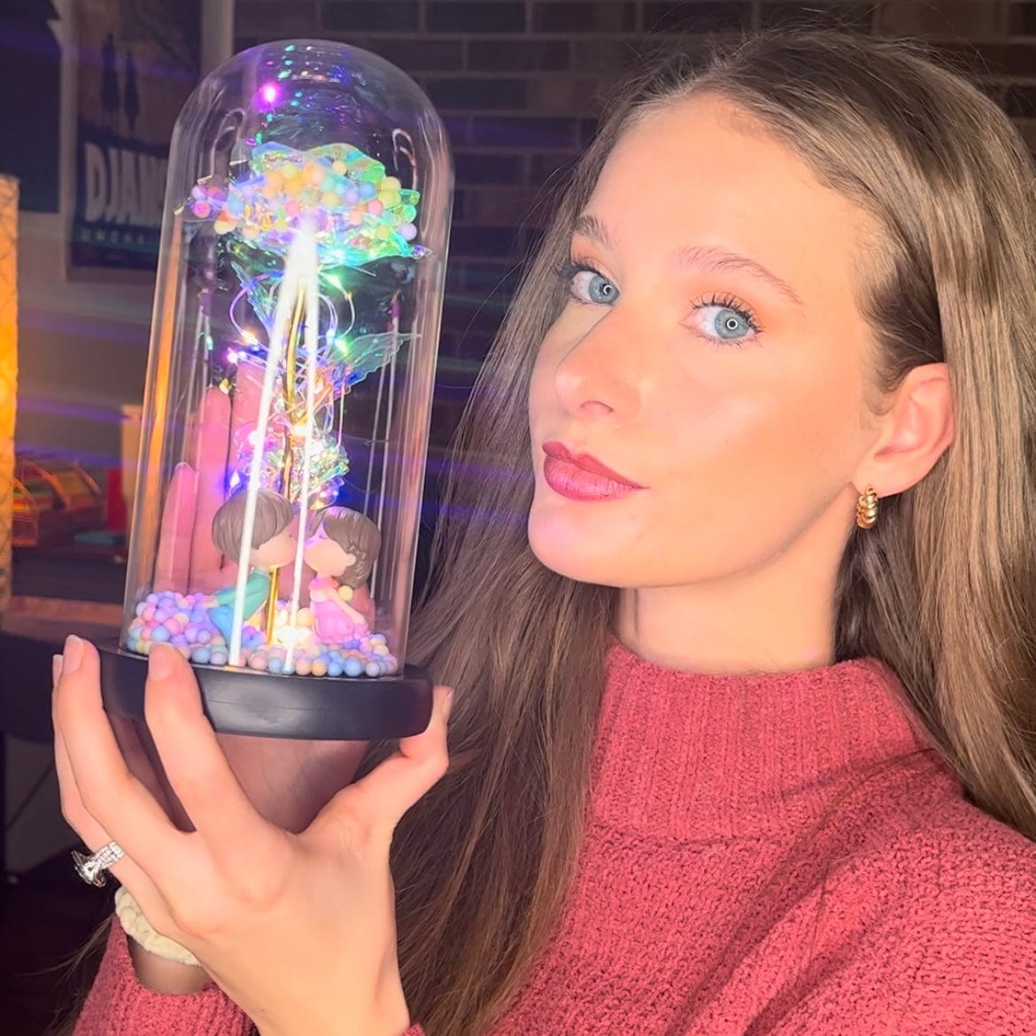 De Enchanted Sparkly Rose – Een tijdloos symbool van eeuwige liefde