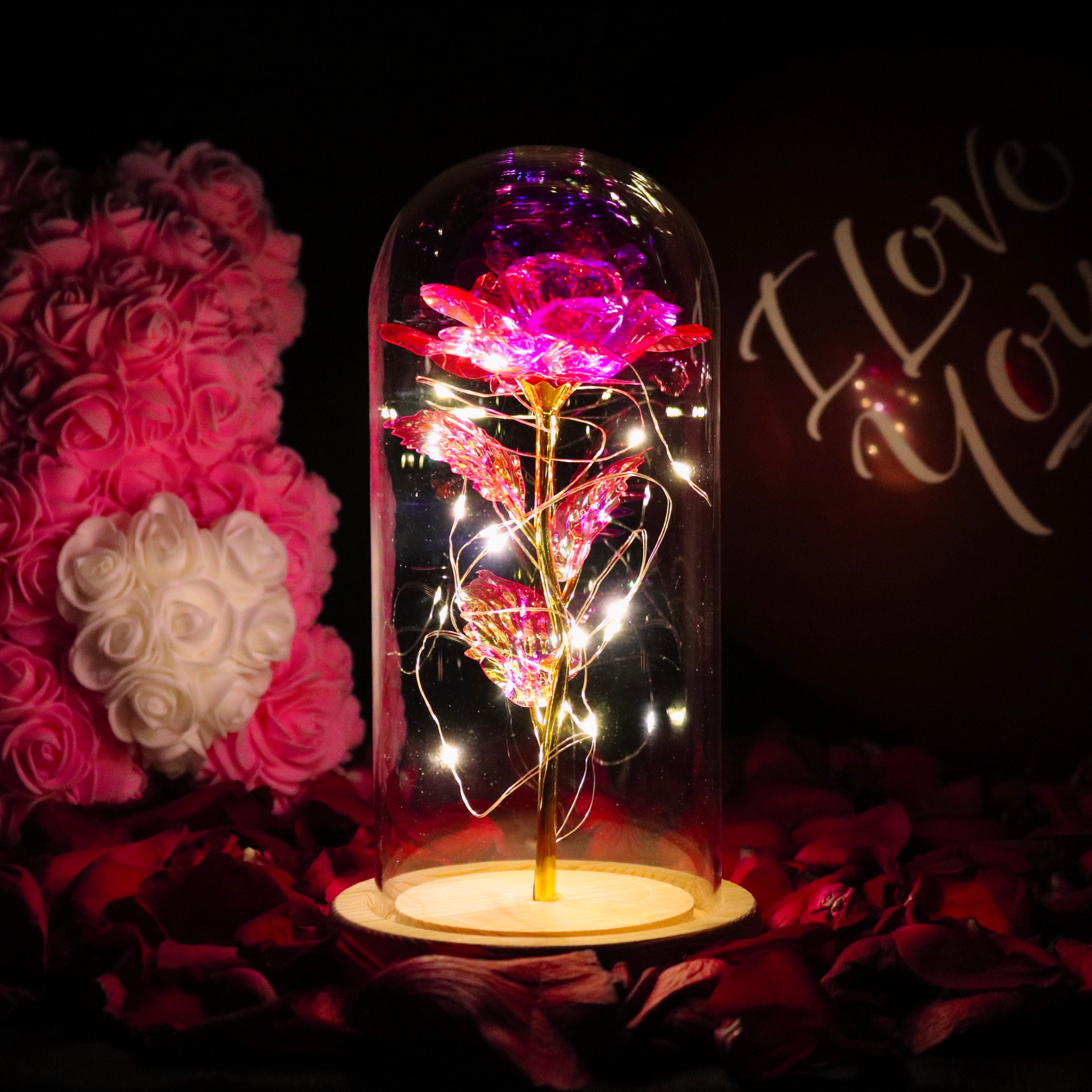 De Enchanted Sparkly Rose – Een tijdloos symbool van eeuwige liefde