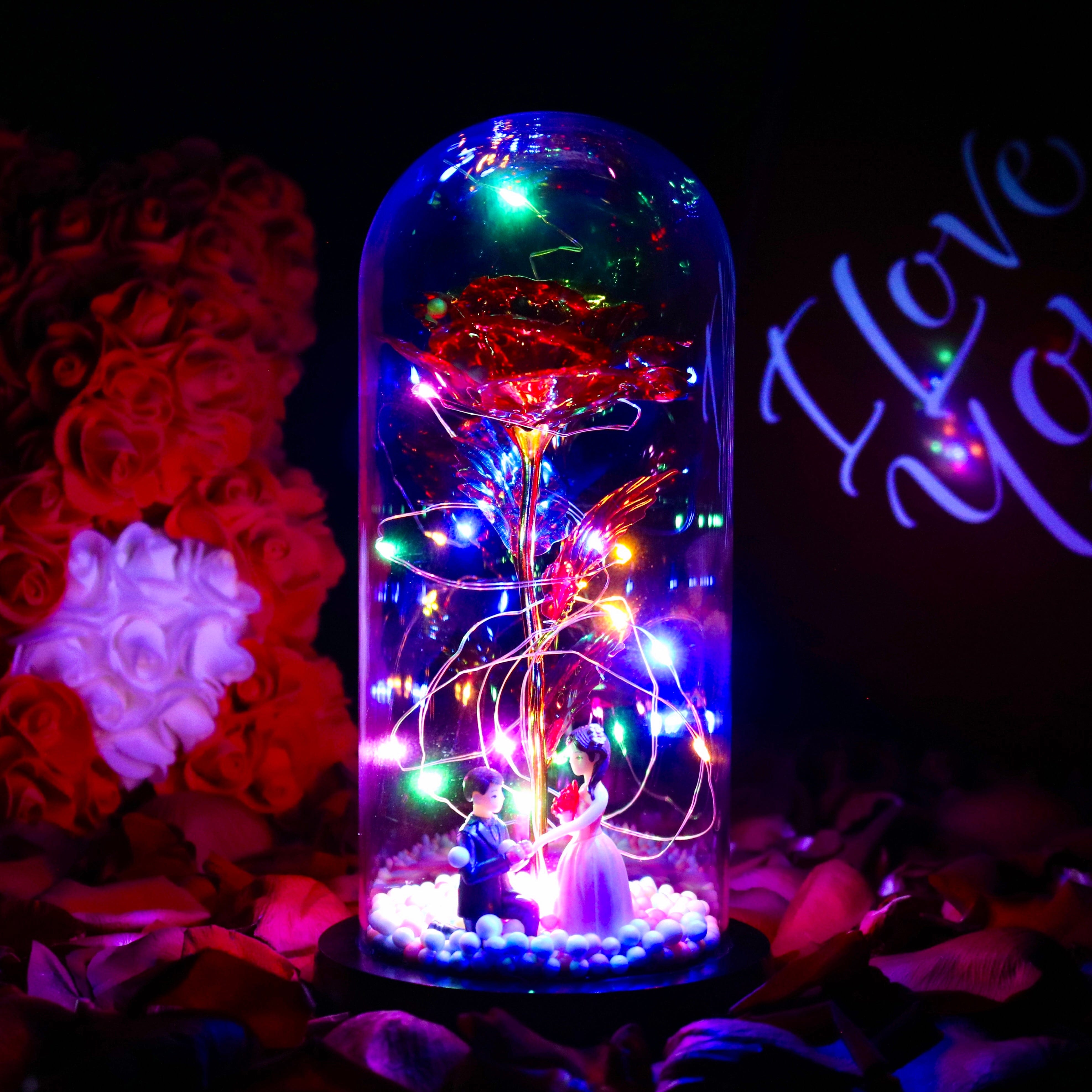 De Enchanted Sparkly Rose – Een tijdloos symbool van eeuwige liefde