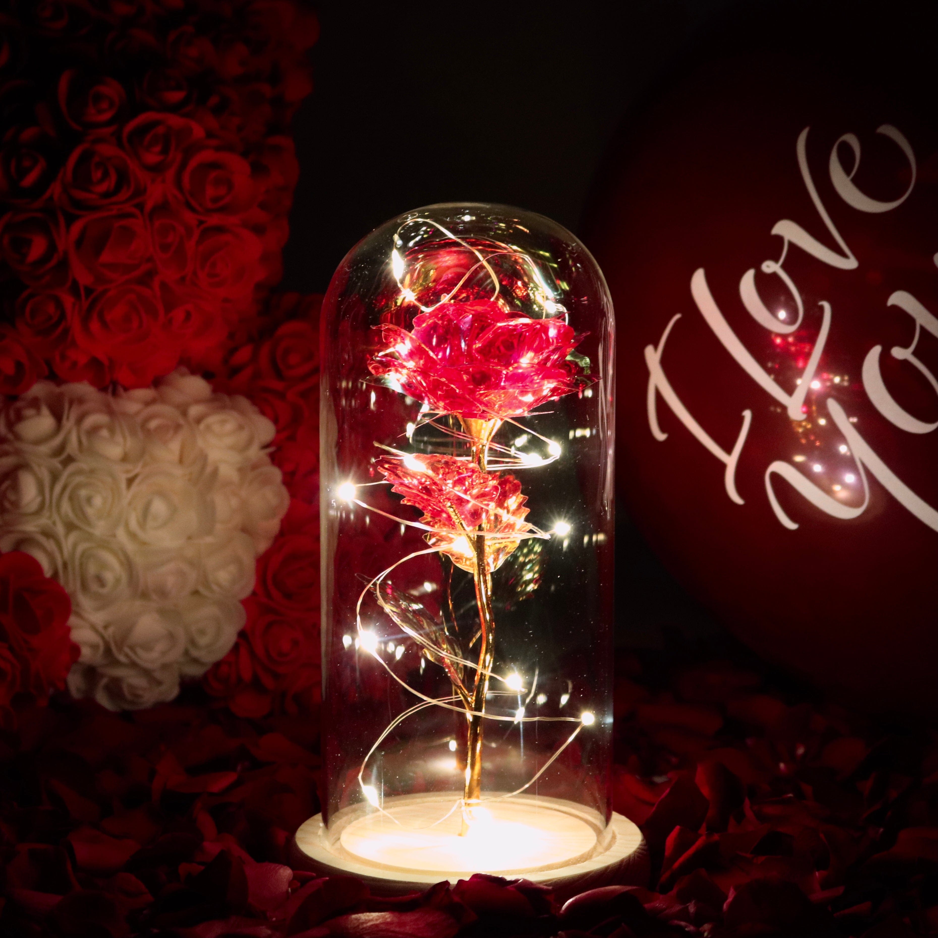 De Enchanted Sparkly Rose – Een tijdloos symbool van eeuwige liefde