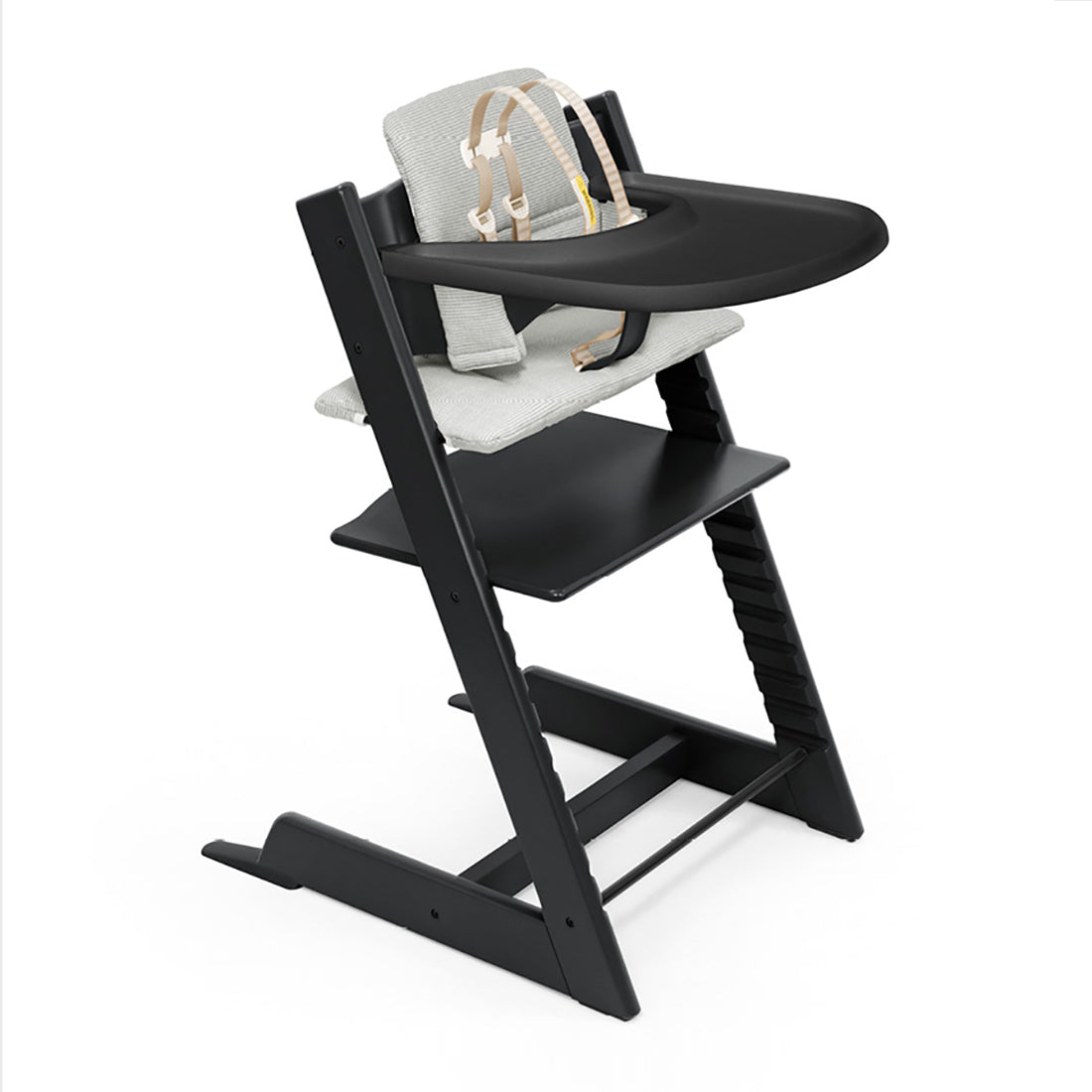 Evolesso – Silla infantil 2 Completa con cinturón, cojín y bandeja
