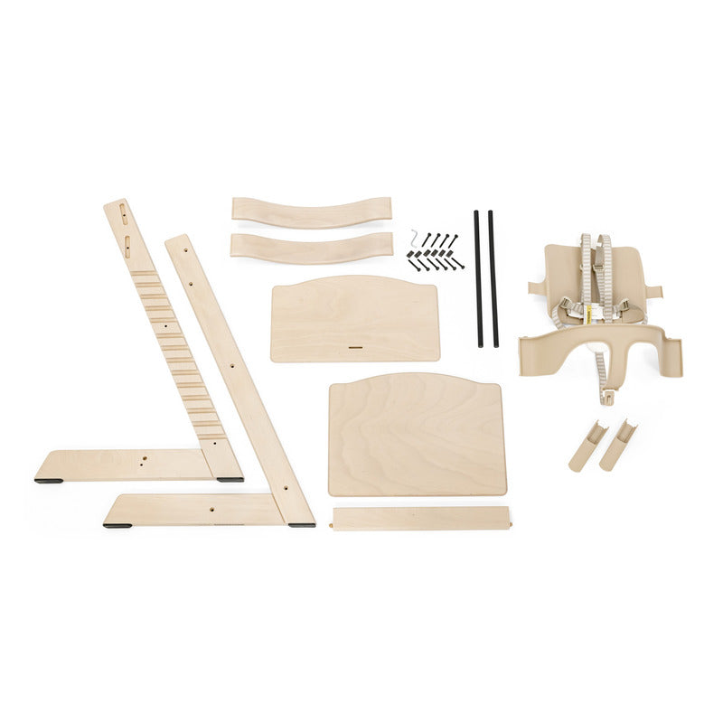Evolesso – Silla infantil 2 Completa con cinturón, cojín y bandeja