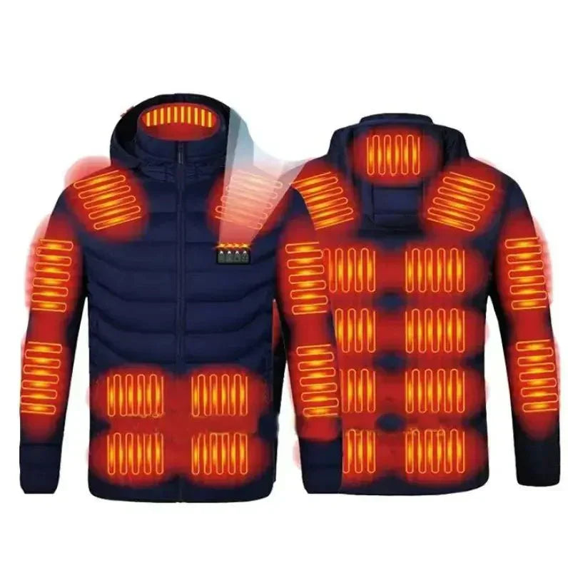 Core chaqueta de invierno calefactable para damas y caballeros – Calor en frío