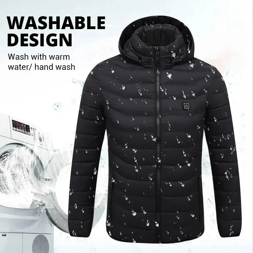 Core chaqueta de invierno calefactable para damas y caballeros – Calor en frío