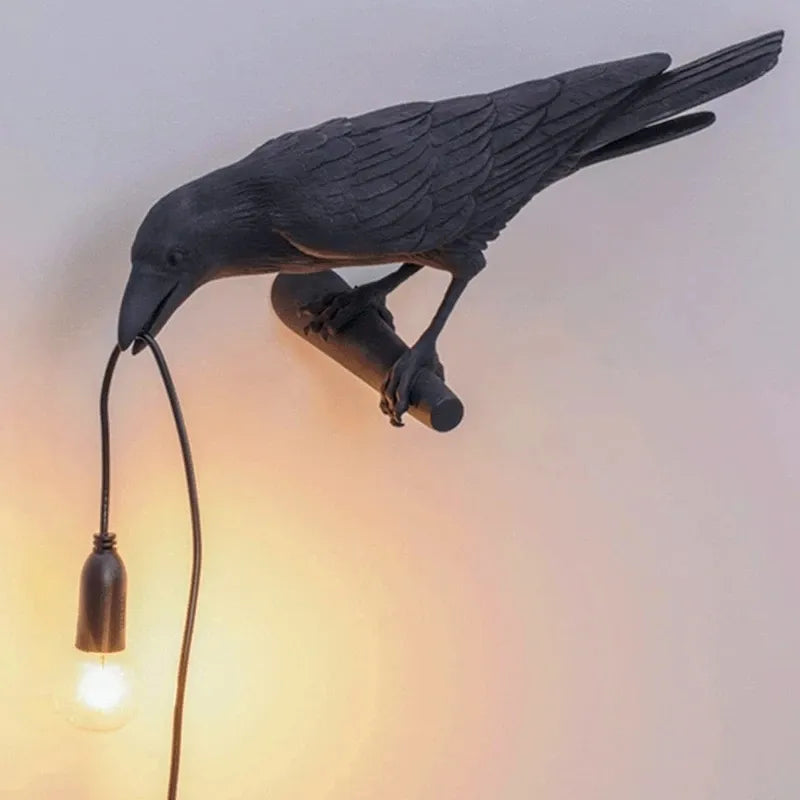 Melzano Creative crow | LED wall lamp