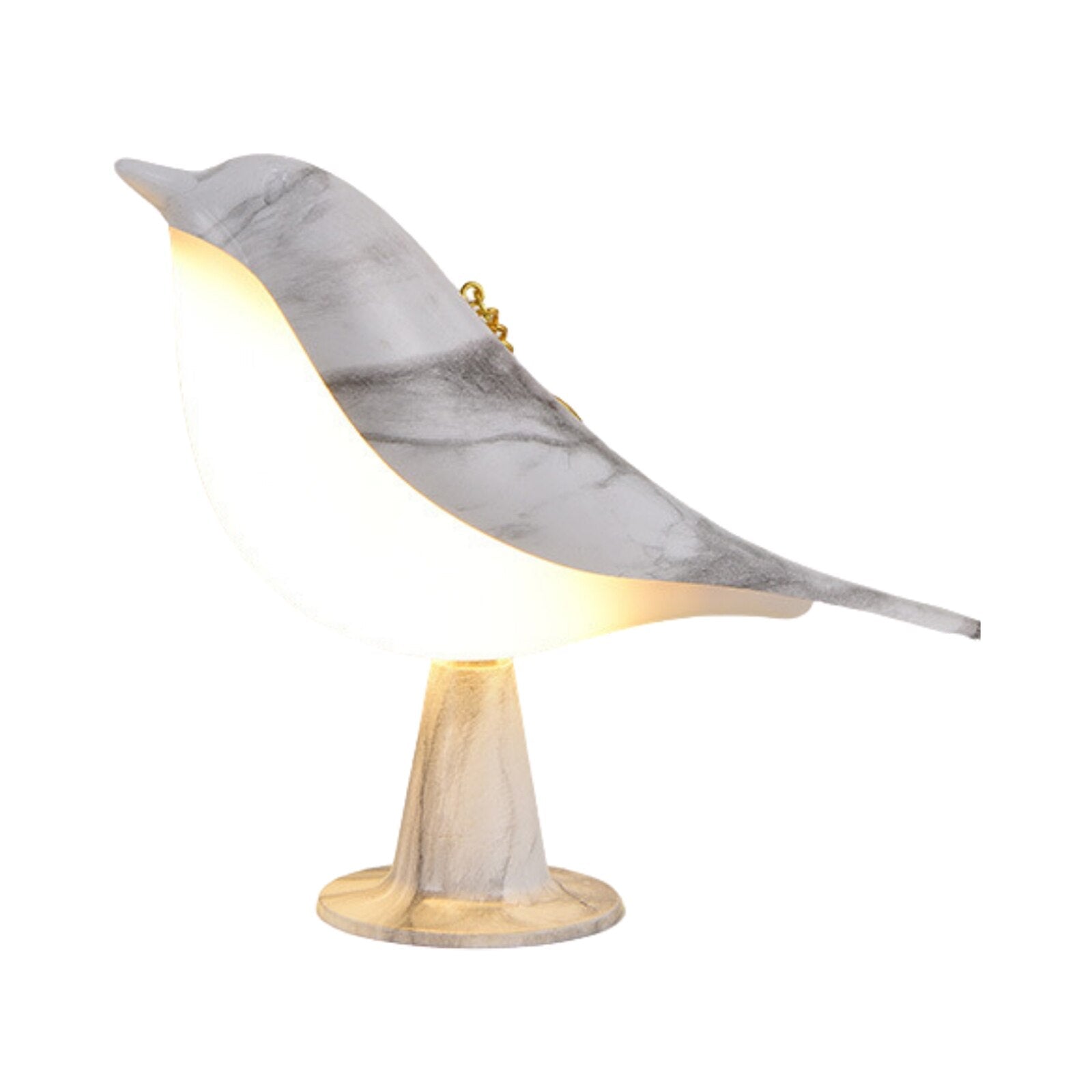 Winged Elegance Table Lamp - Night Lamp with Bird Design - Luxury and Functional