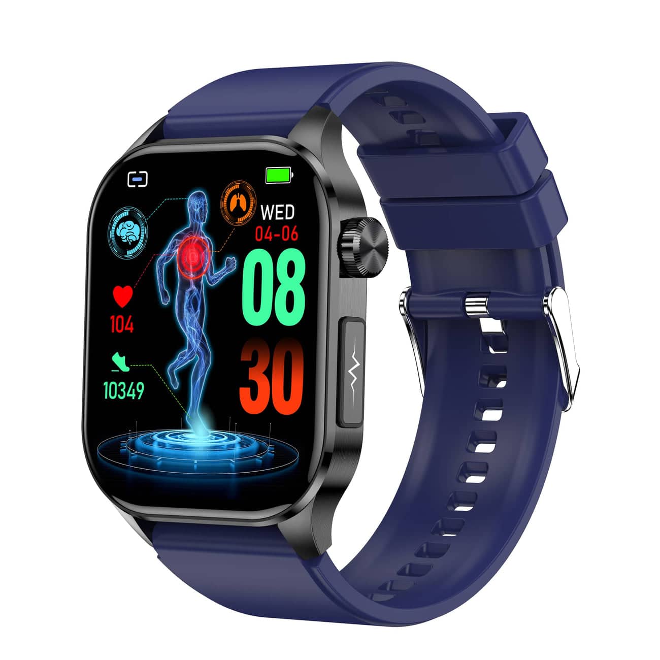 Smartwatch – Multifunctioneel horloge met welzijnstracking en helder touchscreen