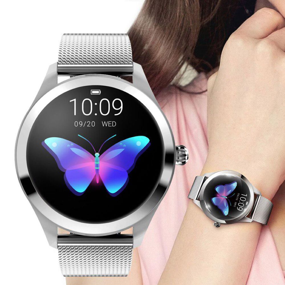 Smart Gold Ladies Smartwatch – Stylish, Smart and Stainless Steel