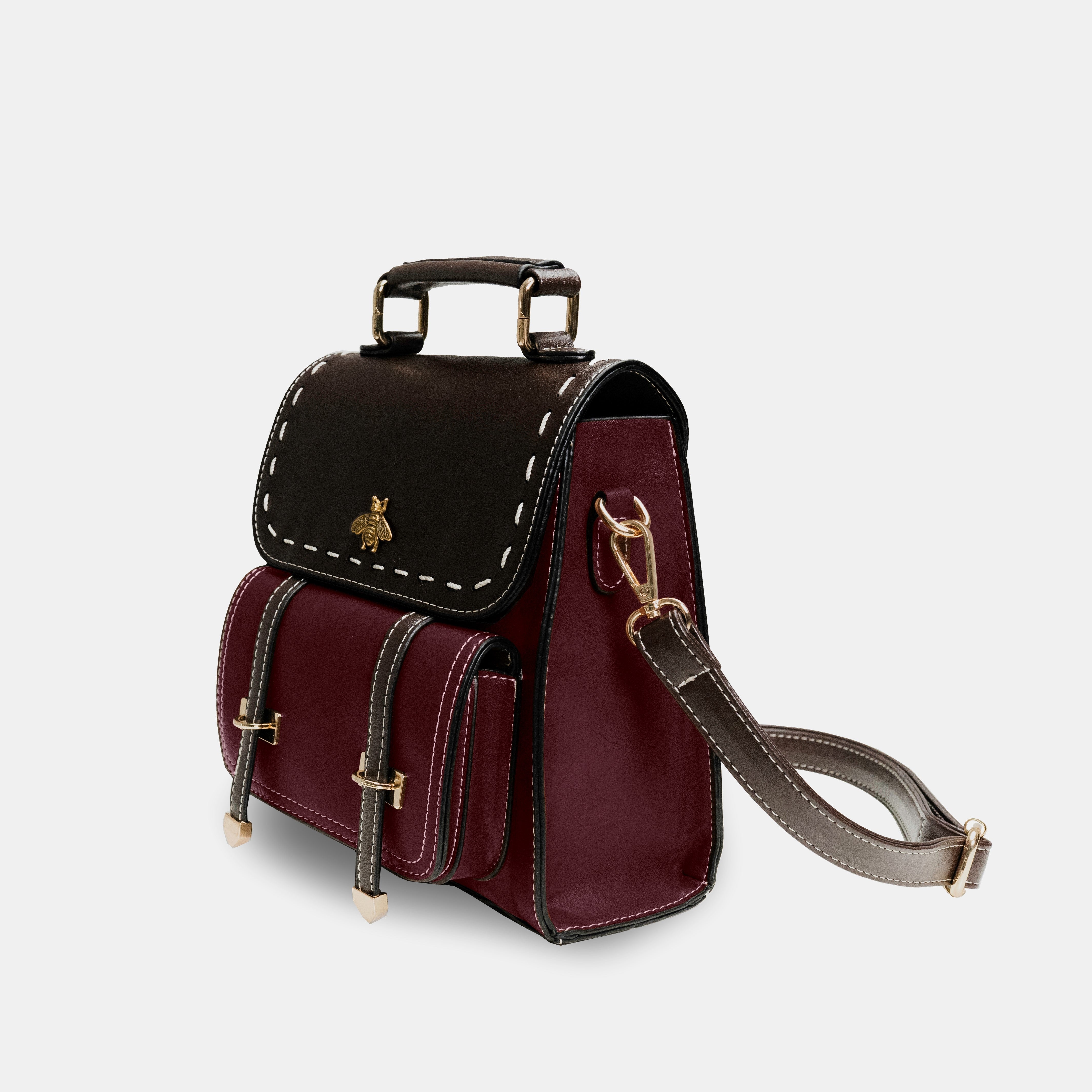 Melzano Bumblebee Leather Backpack