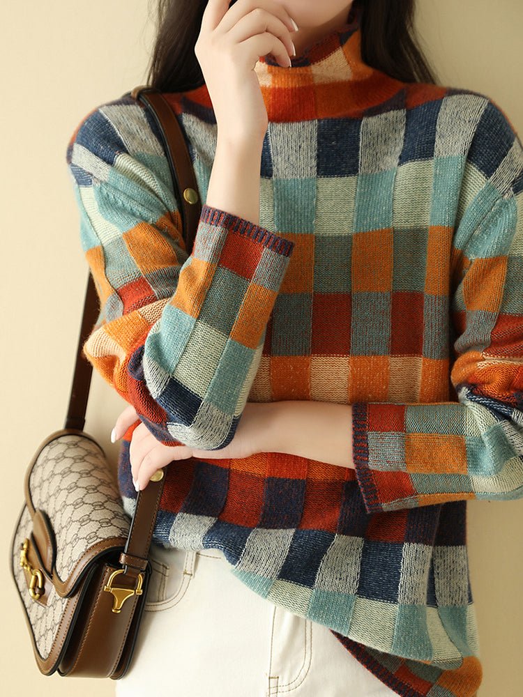 Melzano Yasmin Colorful Sweater